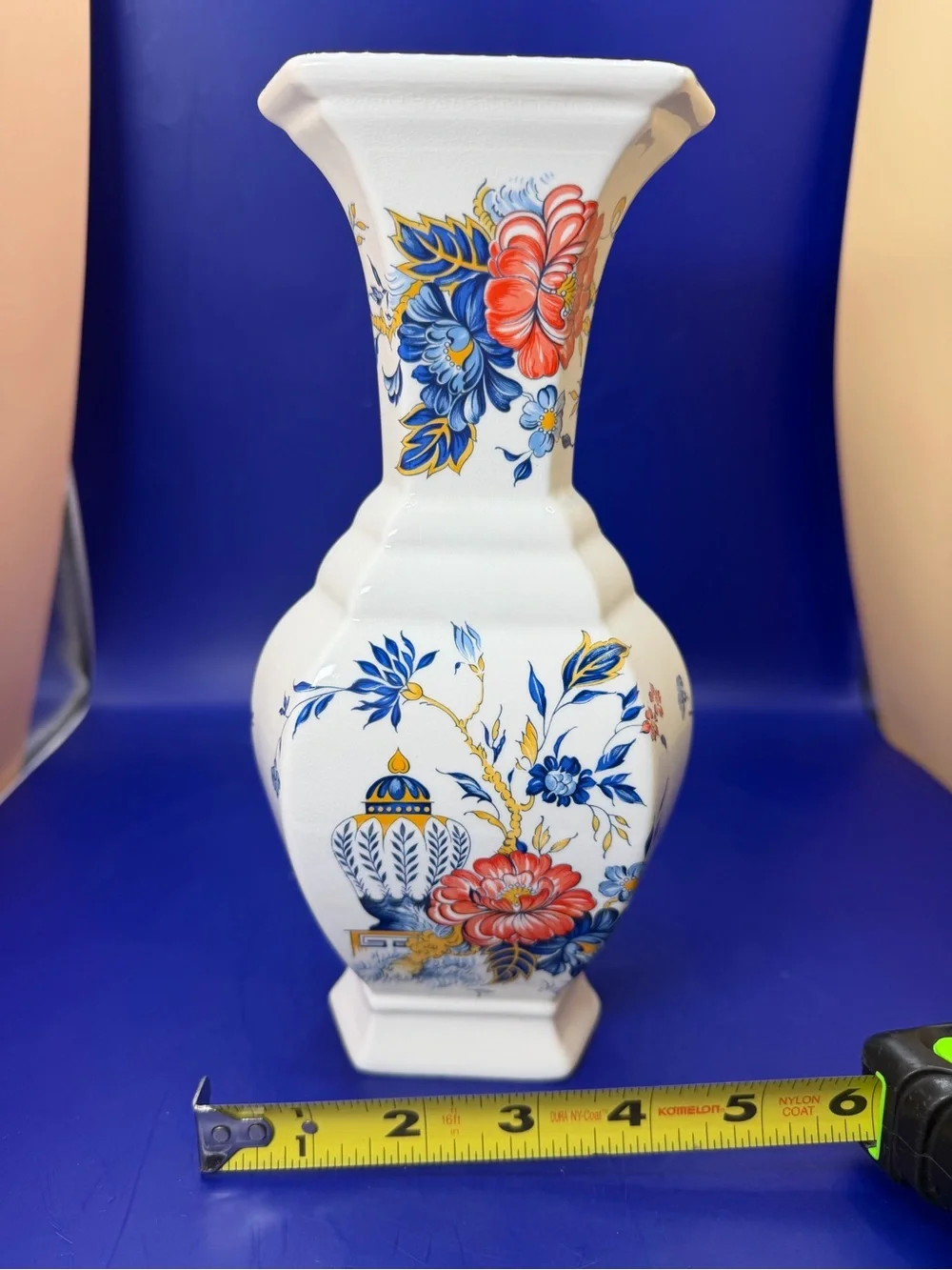 Crown Staffordshire Penang Vase. Fine Bone China.